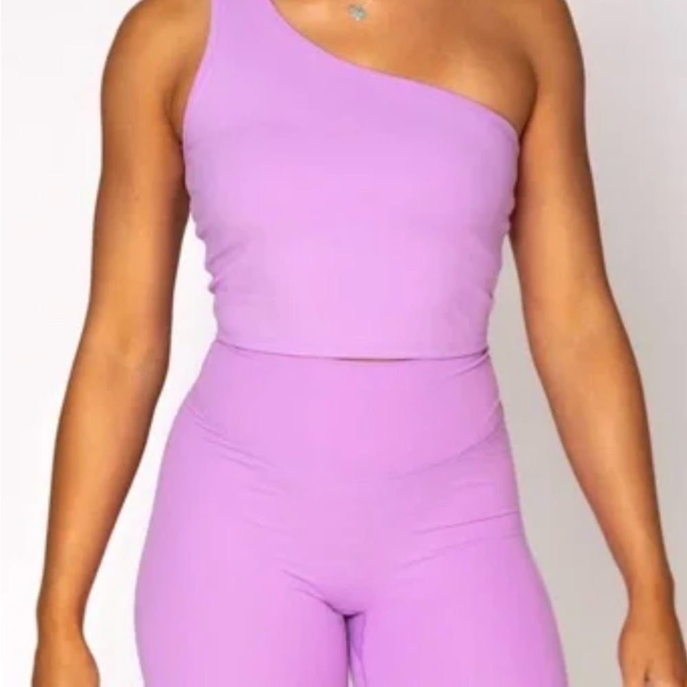 P'tula Asymmetrical crop top